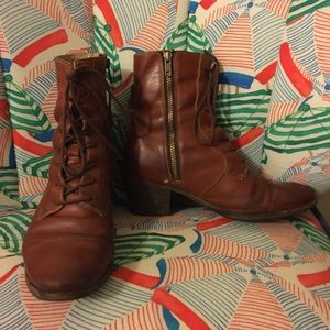 Frye Courtney Lace Up Boots